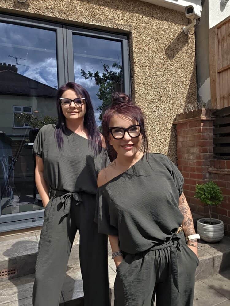 Piękny komplet dwuczęściowy spodnie bluzka